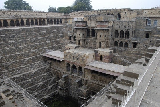 The most famous stair structures in the world – the stepwells of India