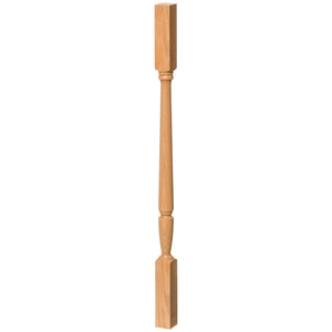 Bunker Hill 1-3/4" 2234 Elegant Rise Twisted (1-2 Weeks) Square Top Baluster (2234T)