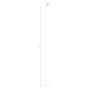 Contemporary 3-1/2" 4003 Newel (4003-48, 4003-56, 4003-60, 4003-72)