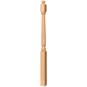 Colonial 3" 4040A Turned Newel (4040A, 4042A, 4043A, 4048A)