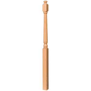 Colonial 3" 4040A Turned Newel (4040A, 4042A, 4043A, 4048A)