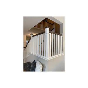 Large Traditional 2-5/8"W x 2-3/8"H 6210 Handrail w/1-3/4" Plow & Fillet