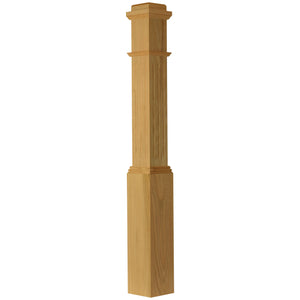American 6-1/4" X 55" 4091F FLUTED Box Newel (4091F)