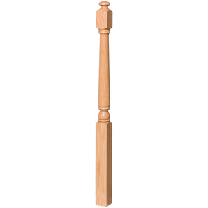 Colonial 3-1/4" 4180 Turned Newel (4180, 4182, 4183, 4188)