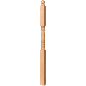 Hampton 3" x 60" 4305 Long Block Turned Newel