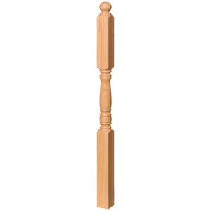 Hampton 3-1/2" x 56" 4505 Long Block Turned Newel