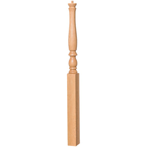Country 3-1/4" 4670 Pin Top Turned Newel (4670, 4676)