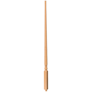 Colonial 1-1/4" 5015F Structural Rise FLUTED Pin Top Baluster (5015F)