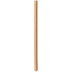 Contemporary 1-1/4" Plain Square Top Baluster w/Dowel (5061)