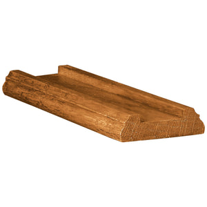 Traditional 2-3/8"W x 7/8"H 6005 Shoe Rail w/1-1/4" Plow & Fillet (6005)