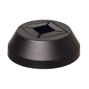 Easy Fit Flat Round Shoe (1-13/16") for Square or Round Hollow Iron Balusters (9067EF-FR)