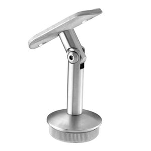 Stainless Steel  2 3/4" Dia. x 1/2" Dia.  Pivotable Handrail Support for 1-2/3" Round Handrail (E030/S, E030/S316)