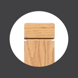 Farmhouse Series, 3-1/2" Newel, Flat Top with Groove (4302-48, 4302-54, 4302-60)