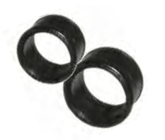 Grommets for 1/8" Wall/Flat Material and Stainless Steel Cable Wire - GC6-2 - Pack of 50
