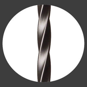 Twist Series 1/2" Square x 44"H Single Basket, Double Twist Hollow Iron Baluster (9003)
