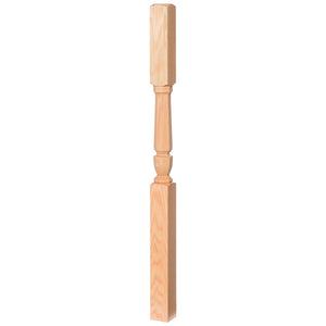 Bunker Hill 3-1/2" 4136 Turned Newel (used w/ Interchangeable Finials) (4136, 4136F, 4136T)
