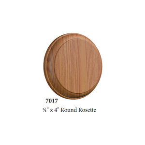 Handrail Terminating Wall Rosettes (Round, Square, Rectangle, Oval, Large Oval)