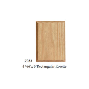 Handrail Terminating Wall Rosettes (Round, Square, Rectangle, Oval, Large Oval)