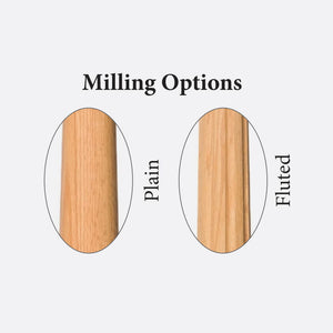 Colonial 3" x 60" 4046A w/ 14 - 1/2" Long Block Turned Newel (4046A, 4046AF) - Stair Parts USA