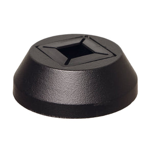 Easy Fit Flat Round Shoe (1 - 13/16") for Square or Round Hollow Iron Balusters (9067EF - FR) - Stair Parts USA