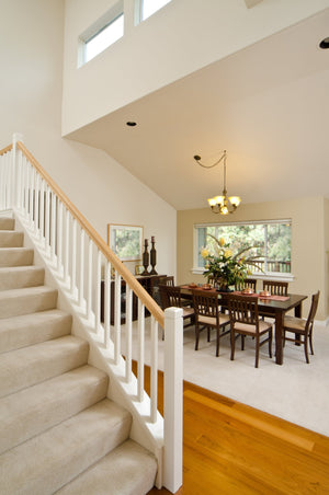 Farmhouse Series, 3 - 1/4" Newel, Chamfered Top with Groove (4502 - 48, 4502 - 54, 4502 - 60) - Stair Parts USA