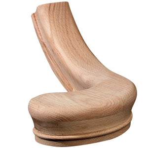 Left Hand 4-7/8" Turnout Fitting for 6010 Handrail (7040)