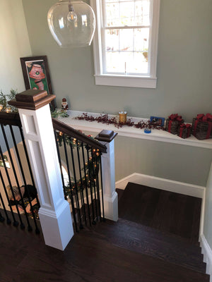 Mid - Western 2 - 5/8"W x 2 - 3/4"H Handrail (6710) - Stair Parts USA