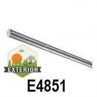 Round 1/2 Inch Iron Bar Railing - Stair Parts USA