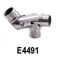 Multiple Joint, Pivotable Fitting for 1 2/3" Handrail (E4491)