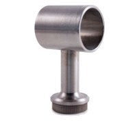 Stainless Steel Handrail Support / 2-3/4" Dia. x 1/2" Dia., For Tube 1 2/3" Dia. (E031-S)