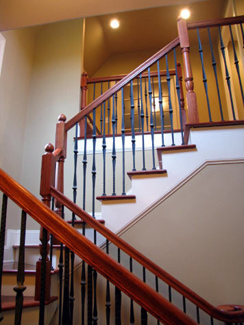 Create an Interesting and Dynamic Staircase with Wrought Iron Balusters