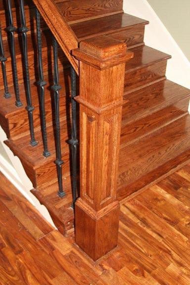 Creating Your Staircase – Choosing the Newel Posts - Stair Parts USA