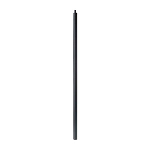 A 48-inch Holmes 1-3/16" x 48"H square hollow iron newel (9500HN-SB-48) stands vertically against a white background.