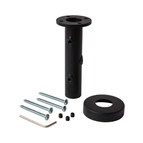 Install Kit for 1 - 3/16" Round Hollow Iron Newel (9550NK - SB - RD) - Stair Parts USA