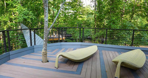 1 - 1/4" x 2 - 1/2" Aluminum Rectangular Top Handrail, POWDERCOATED (TopRail - 1.25 - 2.5 - PC) - Stair Parts USA