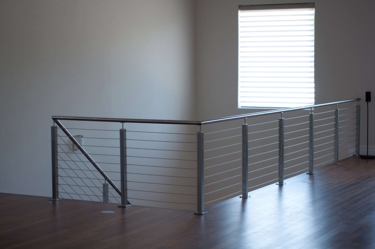 1 - 2/3&quot; Tubular Stainless Steel Handrail (E001, E4801) - Stair Parts USA