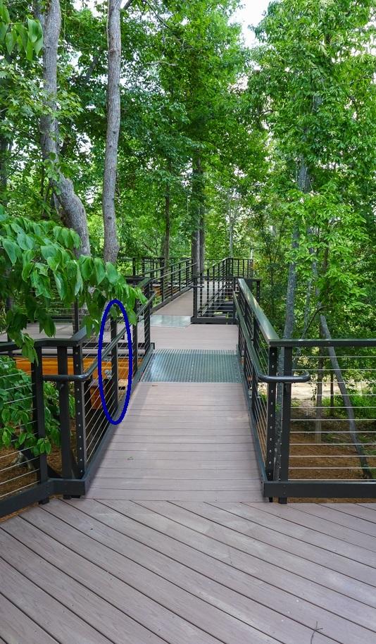 2&quot; x 2&quot; x 1/8&quot; Unfinished Aluminum Intermediate Post Fascia Mounted to 35&quot; AFF with 5&quot; x 5&quot; base plates - 4&quot; x 4&quot; top plate - I - 2 - 35 - FM - CR - Stair Parts USA