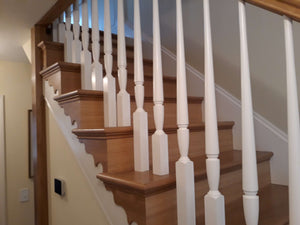 7028: Decorative Stair Tread Bracket / Plain (11-1/2"W x 8-1/8"H x 5/16")