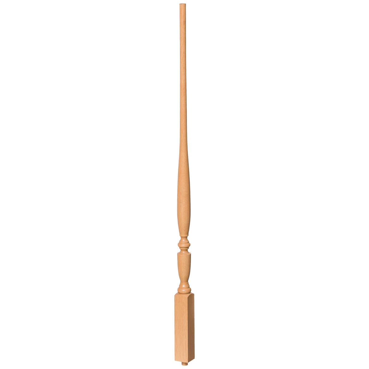Georgia 1-3/4&quot; Structural Rise Pin Top Baluster / FLUTED (2025F)