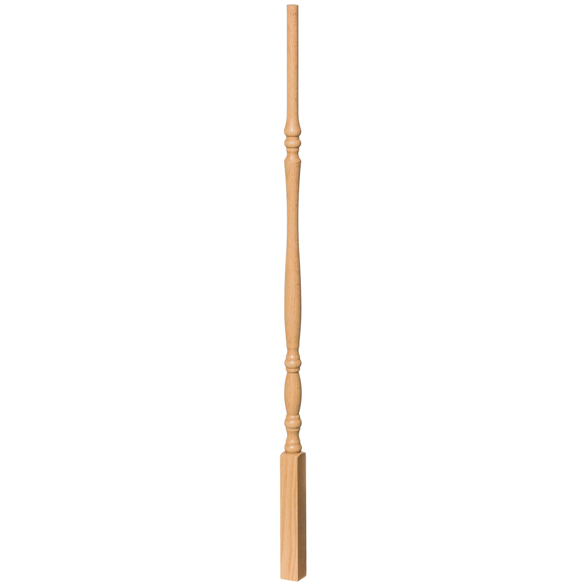 Utah 1-1/4&quot; 2215 Elegant Rise Pin Top Baluster (Plain or Fluted)
