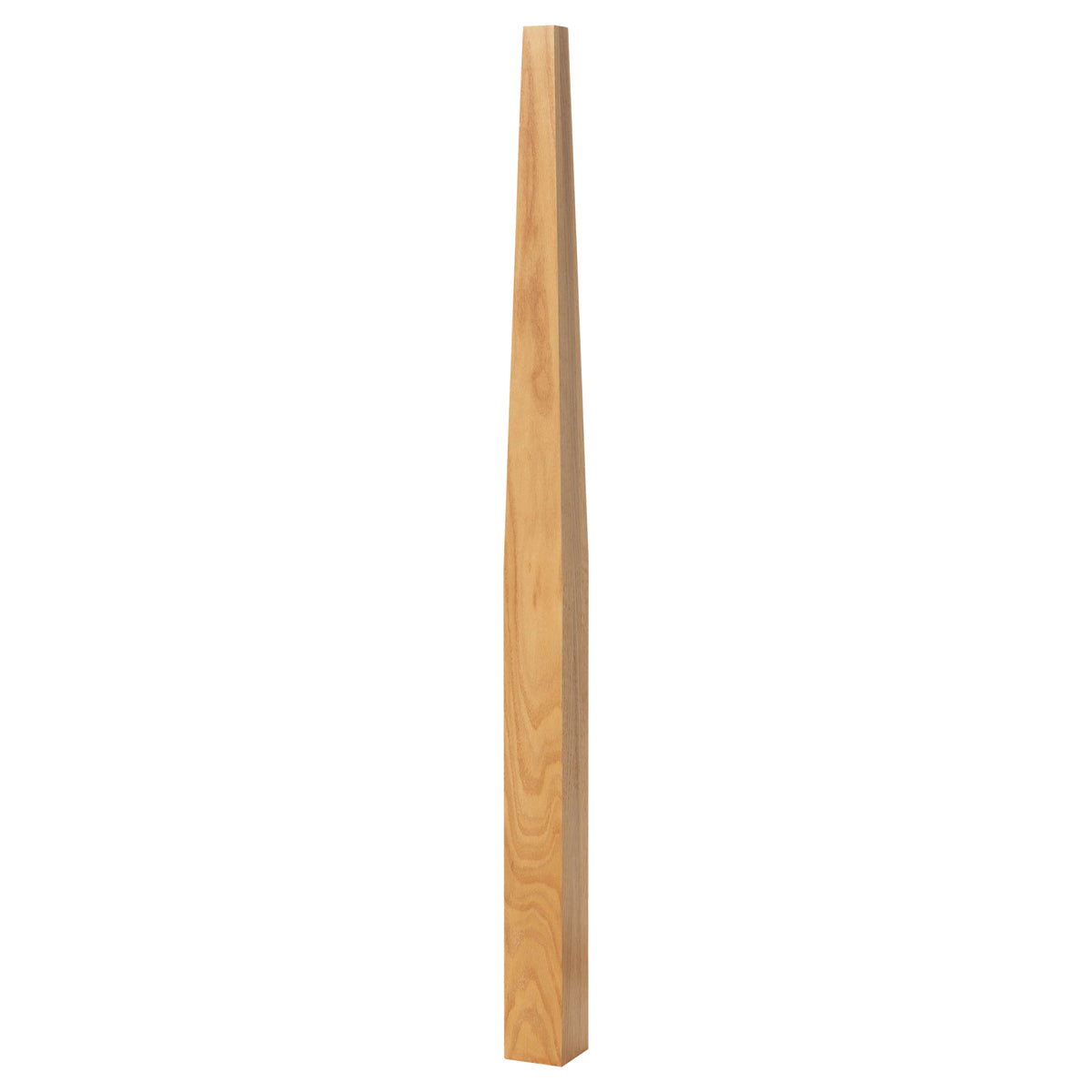 Mission/Contemporary Series 3" x 43" Square Tapered Newel (4001-SP, Requires $80 setup fee per order)