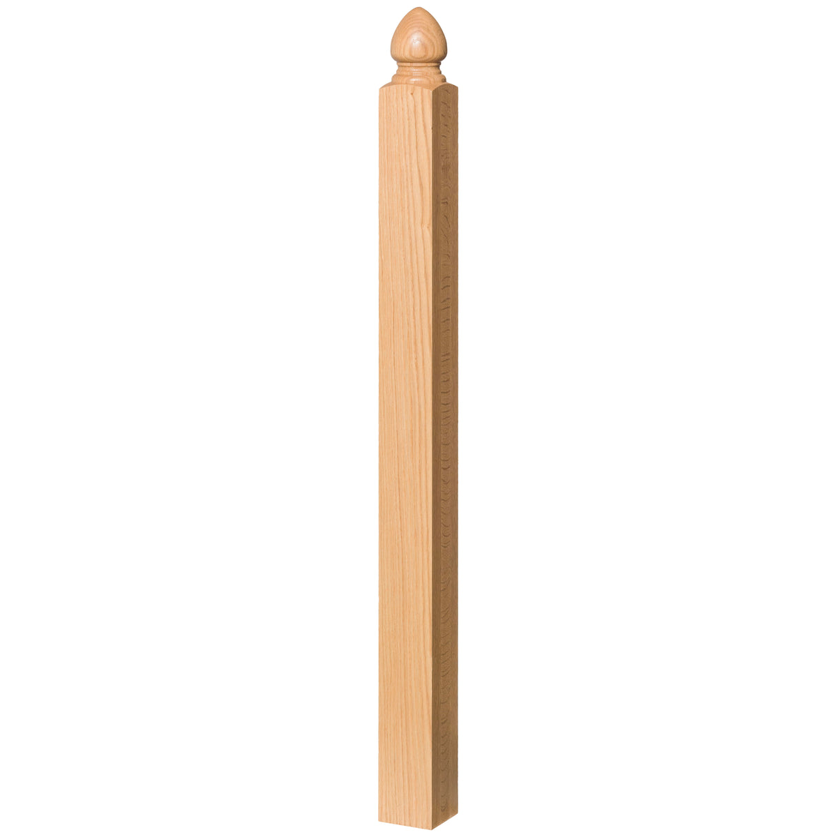 Contemporary 3-1/2" 4004 Tear Drop Turned Newel (4004, 4005, 4006)