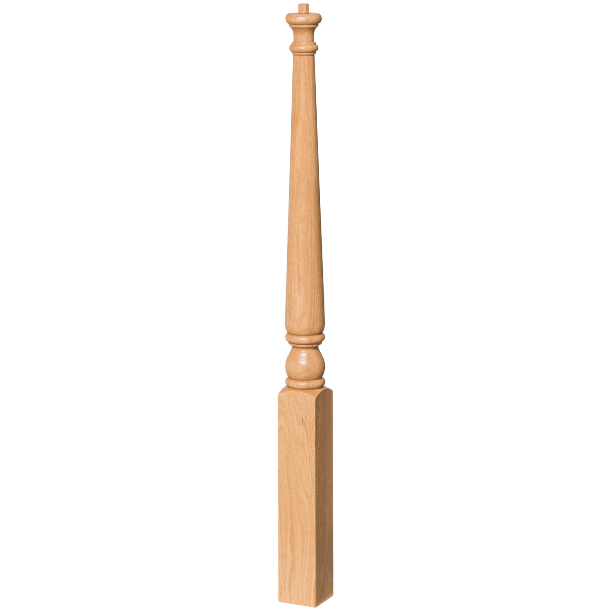 Colonial 3&quot; 4010/4011 Pin Top Turned Newel (4010, 4011, 4010F, 4011F)