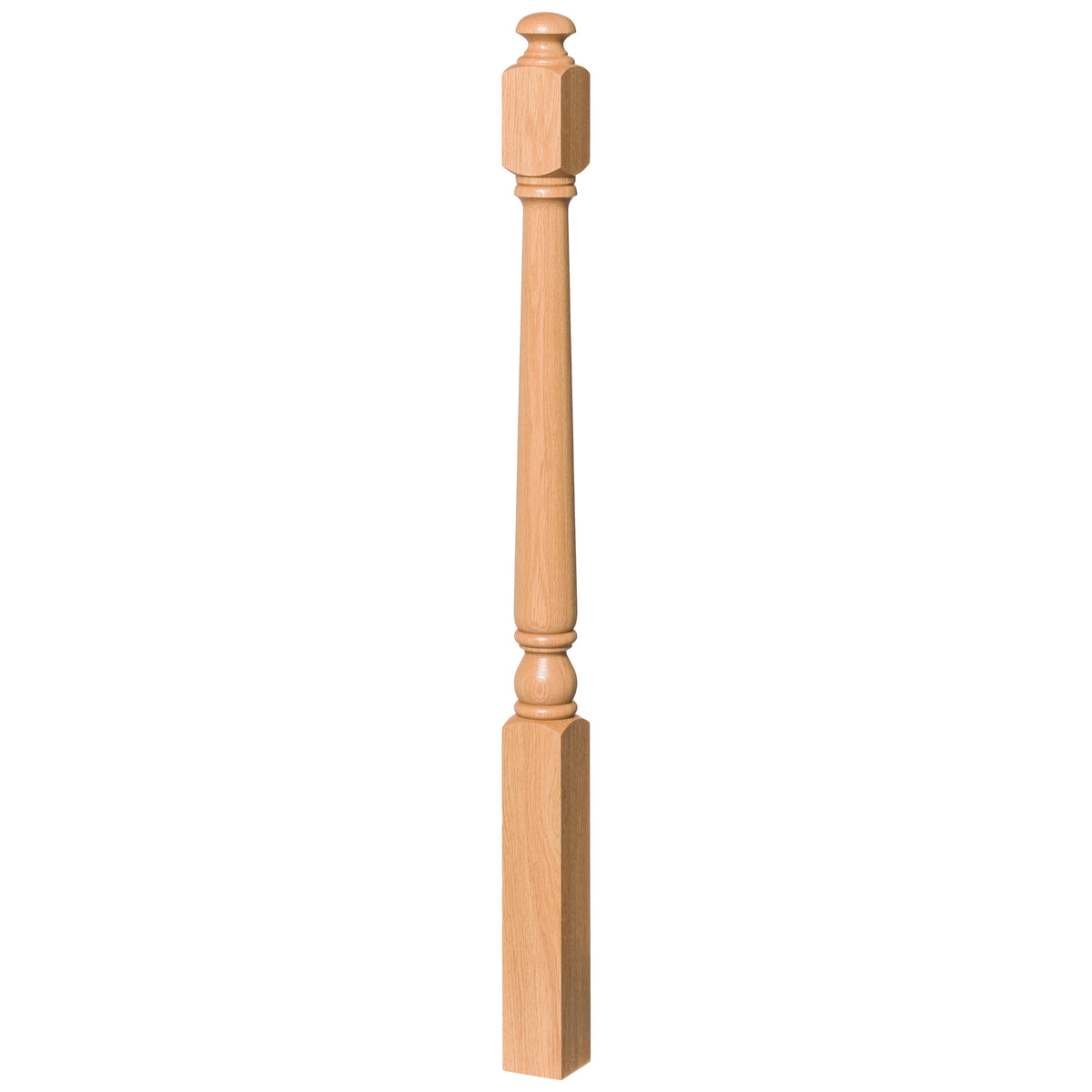 Colonial 3&quot; 4040A Turned Newel (4040A, 4042A, 4043A, 4048A)