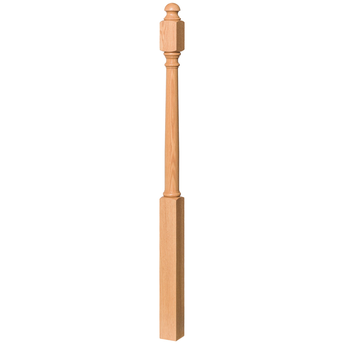 Colonial 3&quot; 4040B Turned Newel (4040B, 4042B, 4043B)