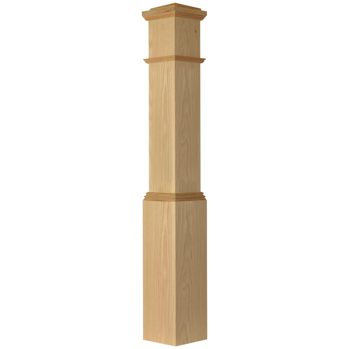 American 7-1/2&quot; X 55&quot; 4092 Plain Box Newel