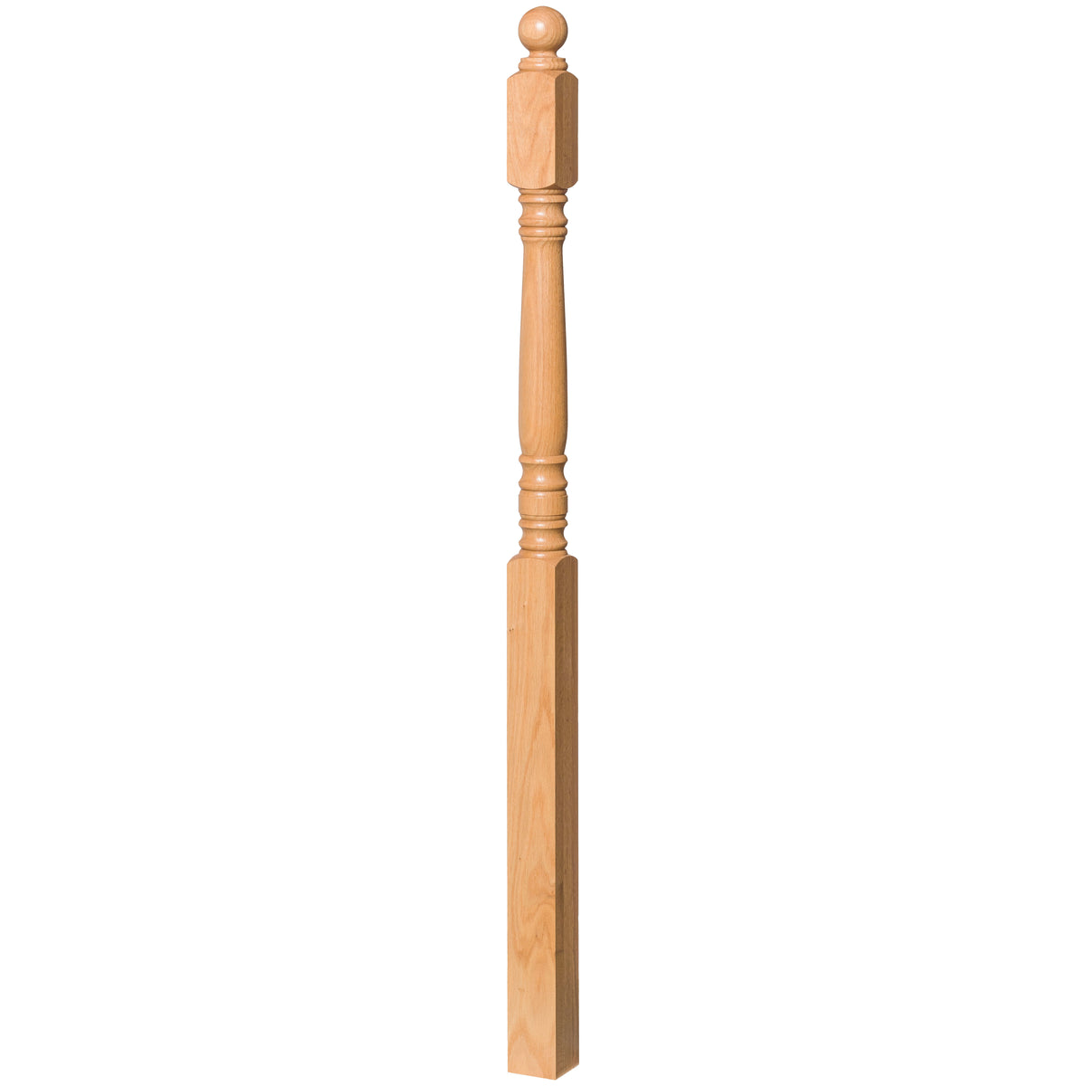 Hampton 3" 4300LT Short Block Turned Newel (4300LT, 4304LT)