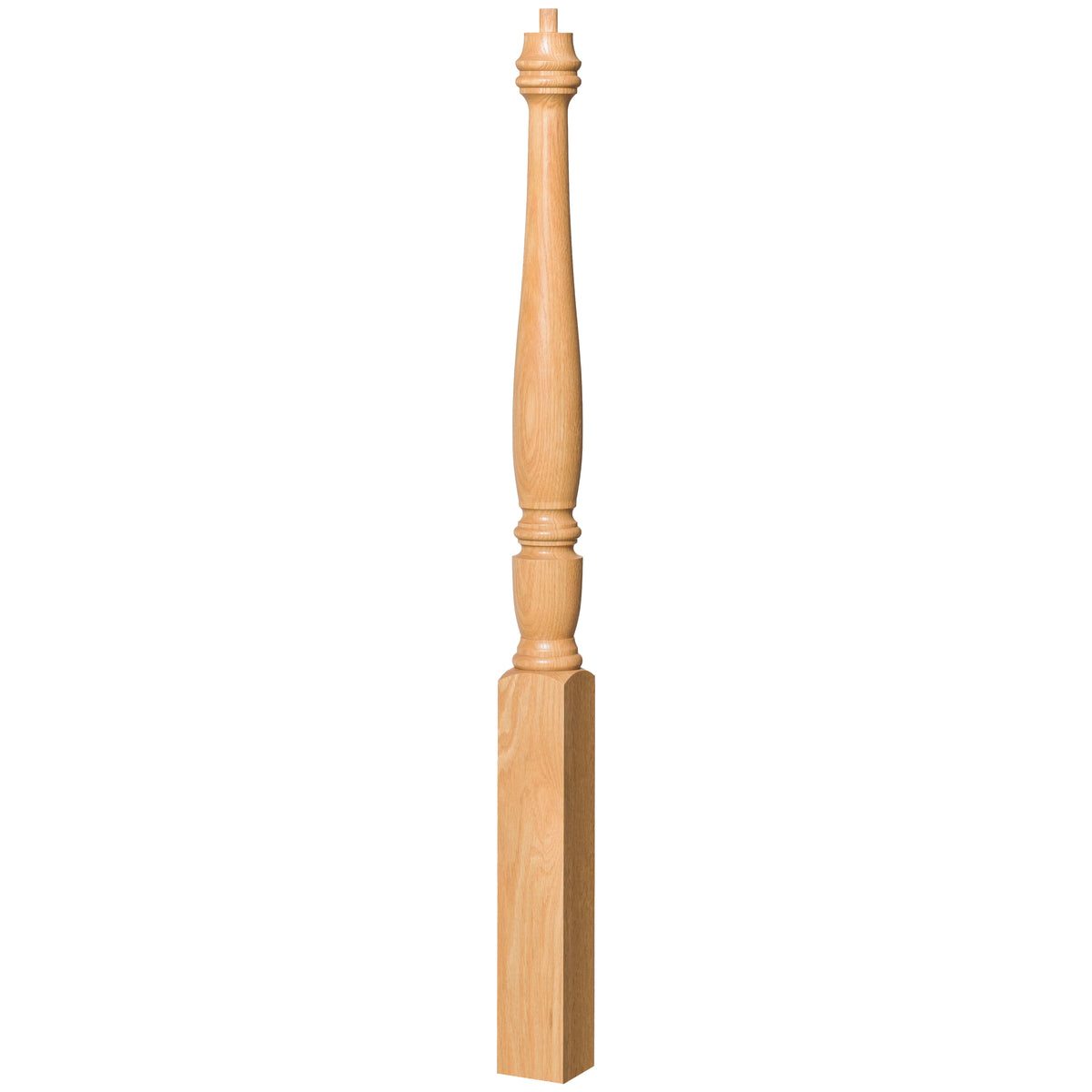 Georgia 3" x 43" 4710 Pin Top Turned Newel (4710, 4710F, 4710T)