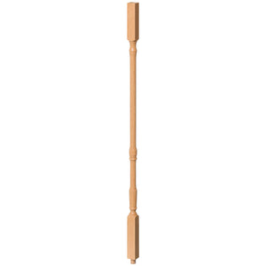 Colonial 1-1/4" 5067 Elegant Rise Square Top Baluster