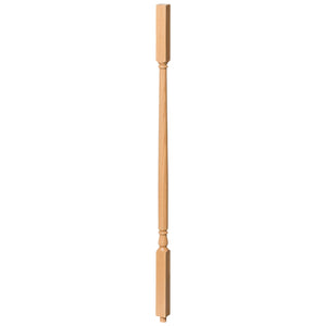 Colonial 1-1/4" 5141 Structural Rise Square Top Baluster